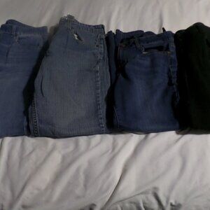 Jean Women’s Bundle – Lot of 4 – Levis, Ralph Lauren, 1822, D Jeans – Size 12